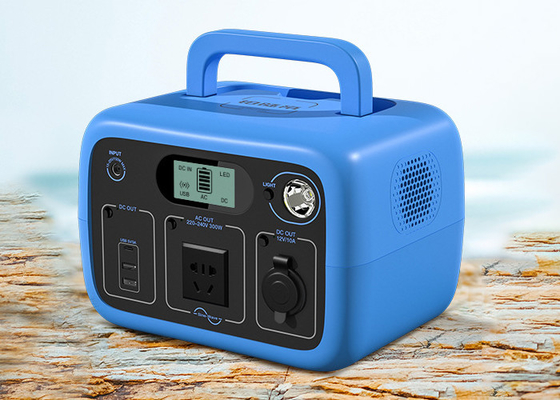 Φορητό εξωτερικό τροφοδοτικό 300W AC ισχύς εξόδου 300Wh χωρητικότητα υπαίθριου κάμπινγκ τροφοδοτικό αποθήκευσης ενέργειας